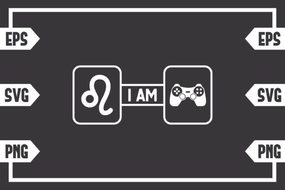 Bring Bold Leo Energy to Your Gaming Projects with This Digital Download