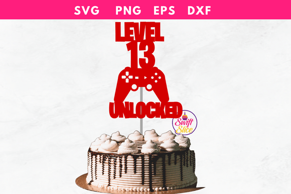 Celebrating Gaming Achievements with SVG Cake Toppers