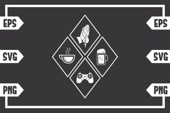Coffee Jesus Beer and Gaming Controller: The Ultimate Mashup Design for Crafters and Creators