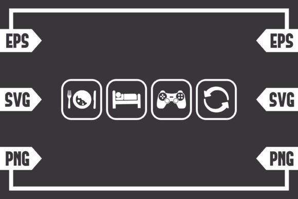 Eat Sleep Gaming Controller Repeat: Elevating Your Digital Craft