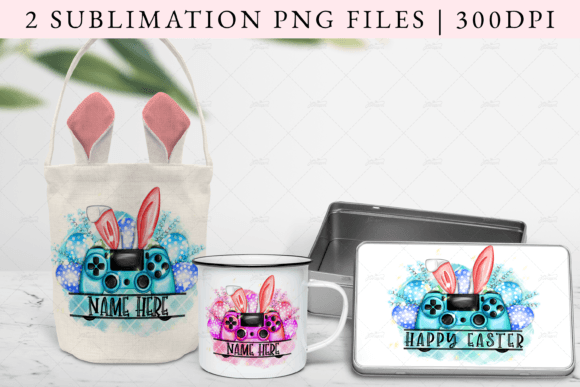 Evaluating the Easter Gaming Split Monogram Sublimation Design