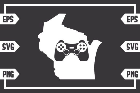 Fishing-Gaming Controller Digital Art Bundle