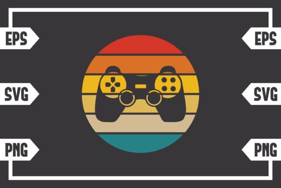 Level Up Your Creative Projects with Retro Sun Gaming Controller