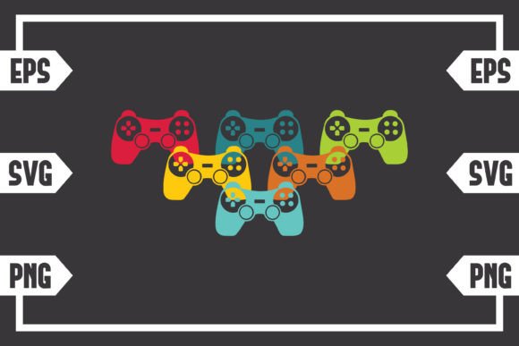 Retro Gaming Controller Designs: A Digital Asset for Modern Creators