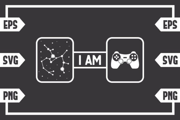 Sagittarius Star Sign & Gaming Control Font for Creatives