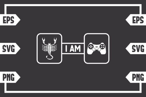 Scorpio Symbol and Gaming Controller: Digital Art for Your Projects