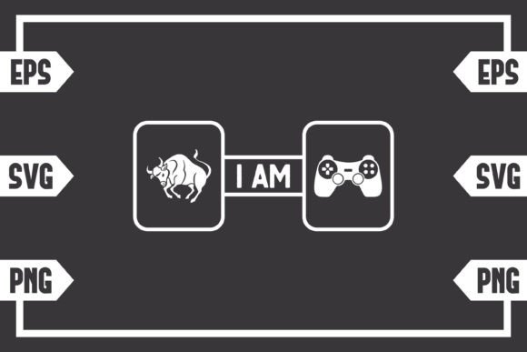Taurus Symbol & Gaming Controller: Creative Digital Art