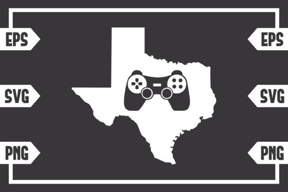 Texas Gaming Controller Digital File Set