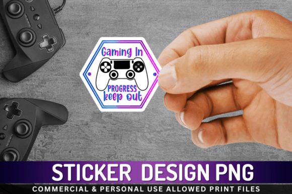The Gaming in Progress Keep Sticker: A Digital Asset for Creative and Commercial Strategy