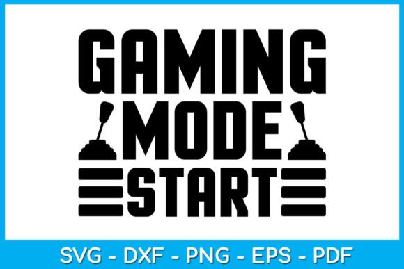 The Value of a Gaming Mode Start SVG File for Creative Projects