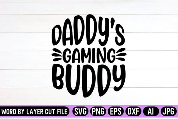 Understanding the Daddy's Gaming Buddy SVG Design Bundle